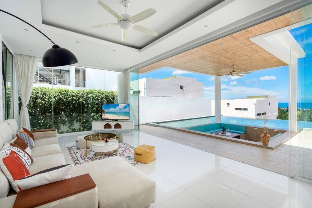 Villa Silver 3br Sea View Pool&wine Private Chaweng (Koh Samui)